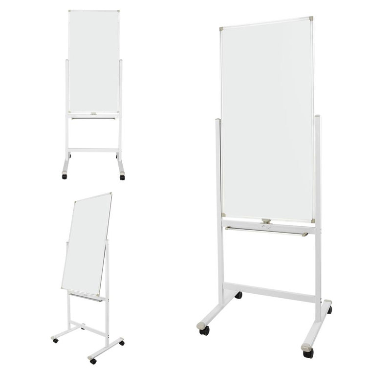 Ktaxon Double Sided FreeStanding Whiteboard, 74.4" x 24.4